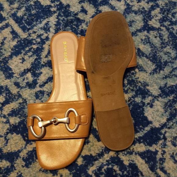BAMBOO Slide Women's Flats Sandals Sz 8.0 - Picture 5 of 6